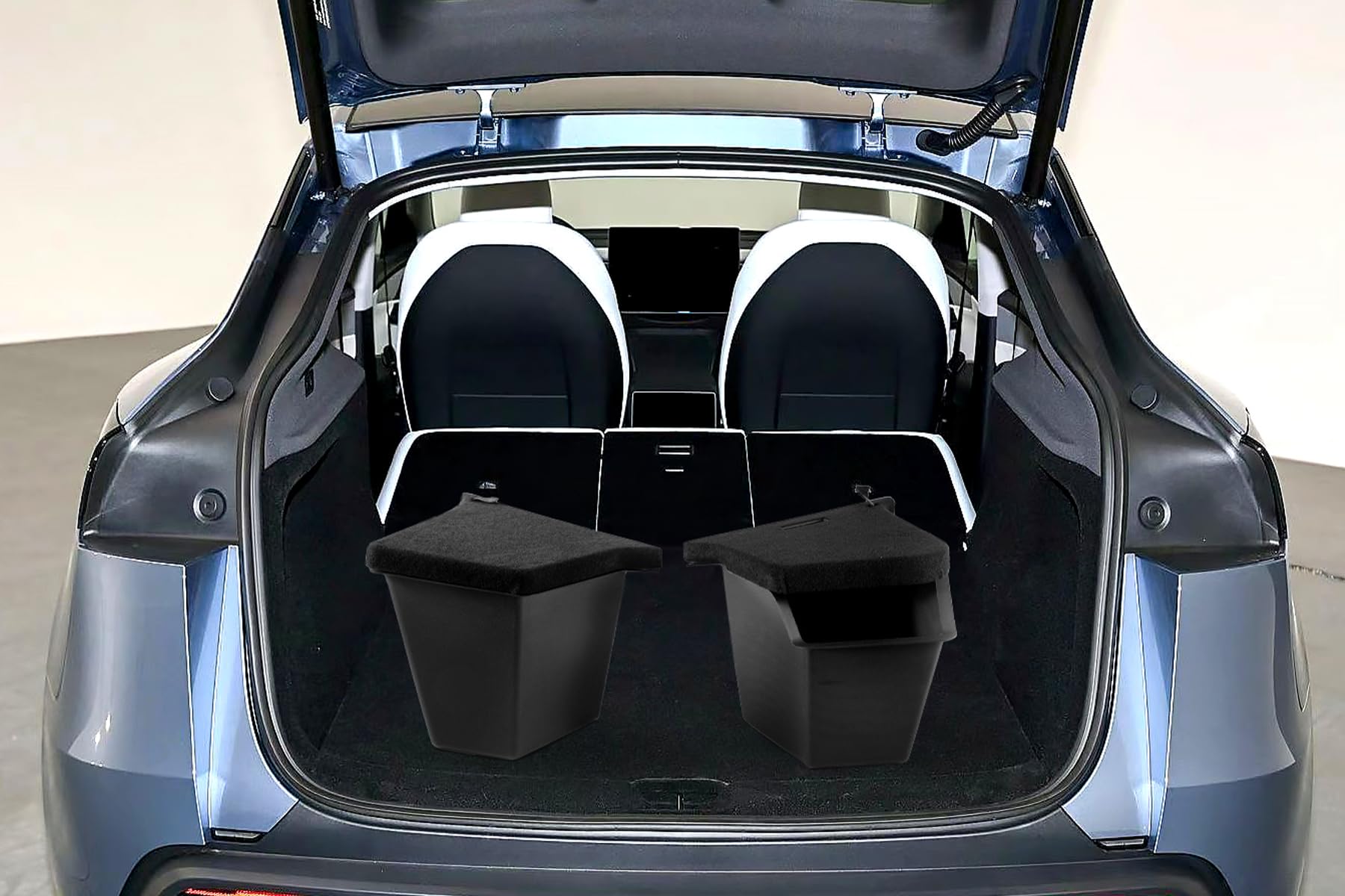 Tesla Model Y Juniper 2025 ＋　トランクボード Tesla Model Y Juniper Rear Trunk Storage Bins 2025 2026 Tesla